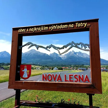 Panoramaticky Tatry * Nová Lesná